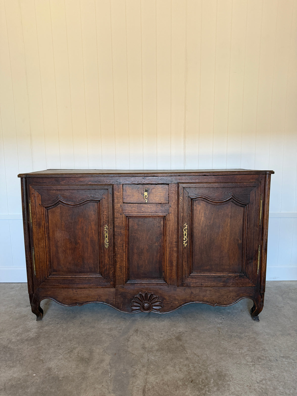 French Oak Sideboard c.1800