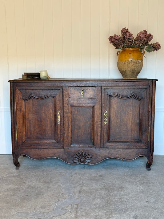 French Oak Sideboard c.1800