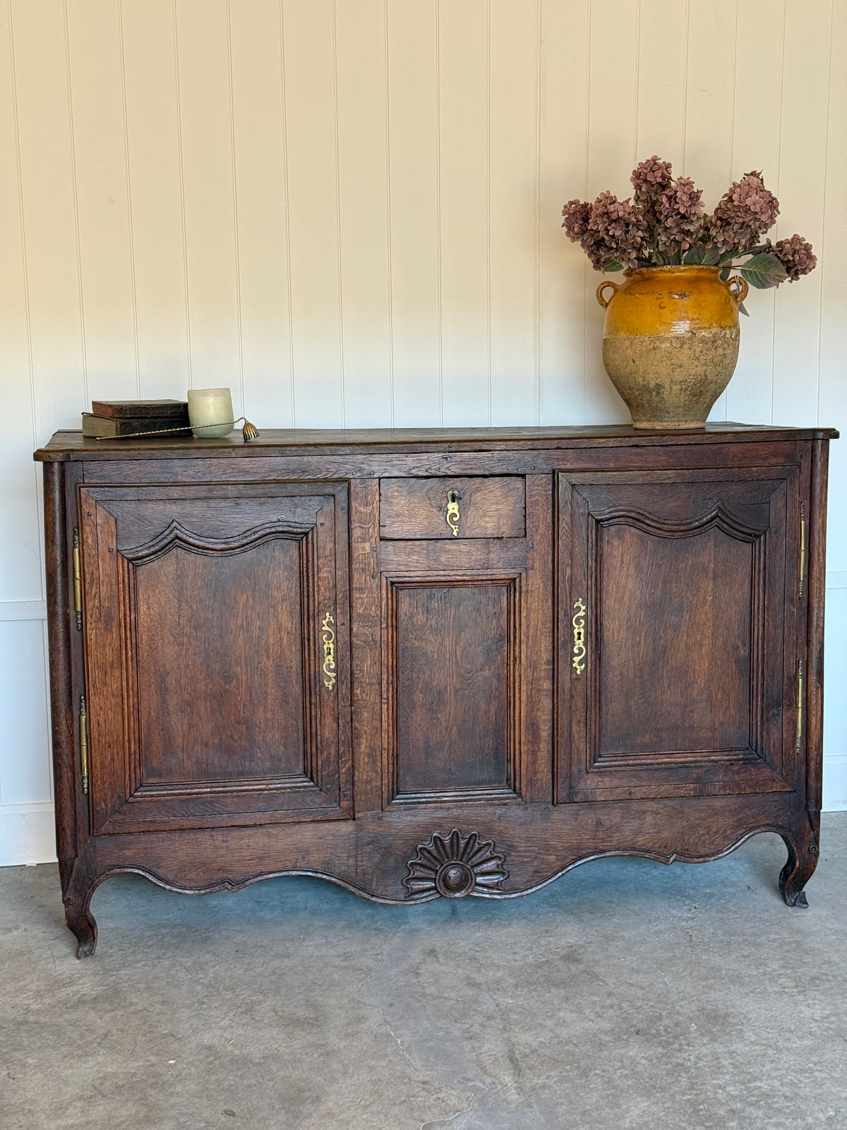 French Oak Sideboard c.1800