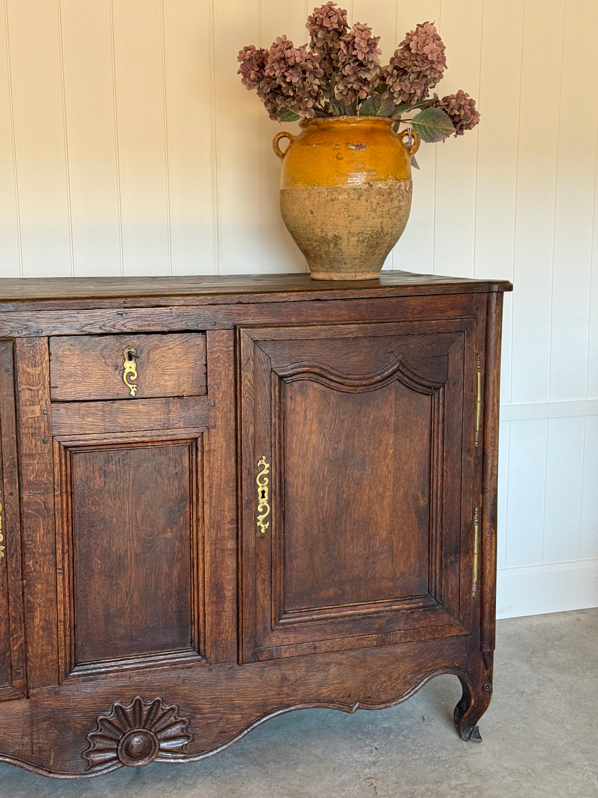 French Oak Sideboard c.1800