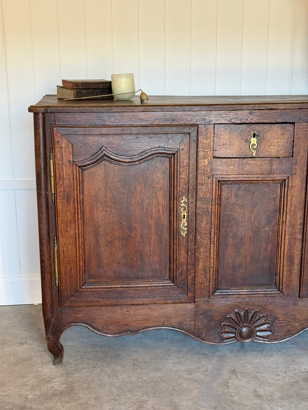 French Oak Sideboard c.1800