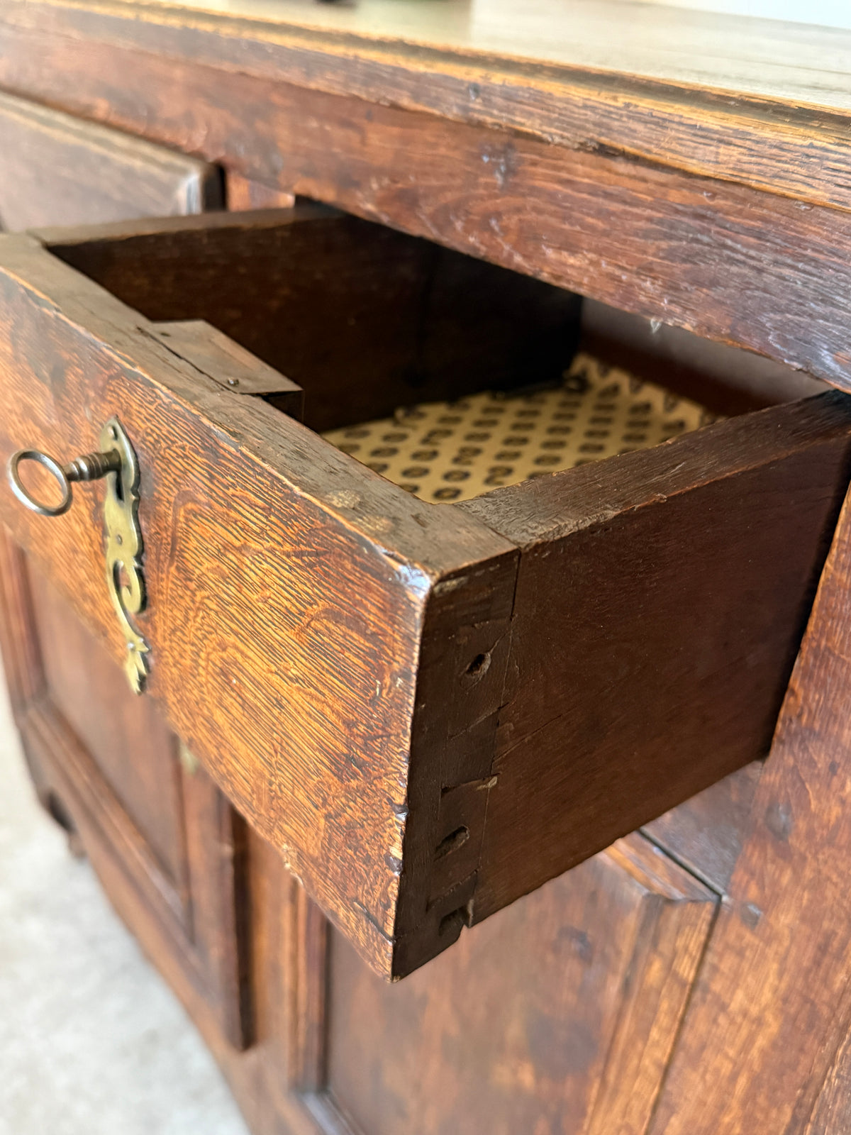 French Oak Sideboard c.1800