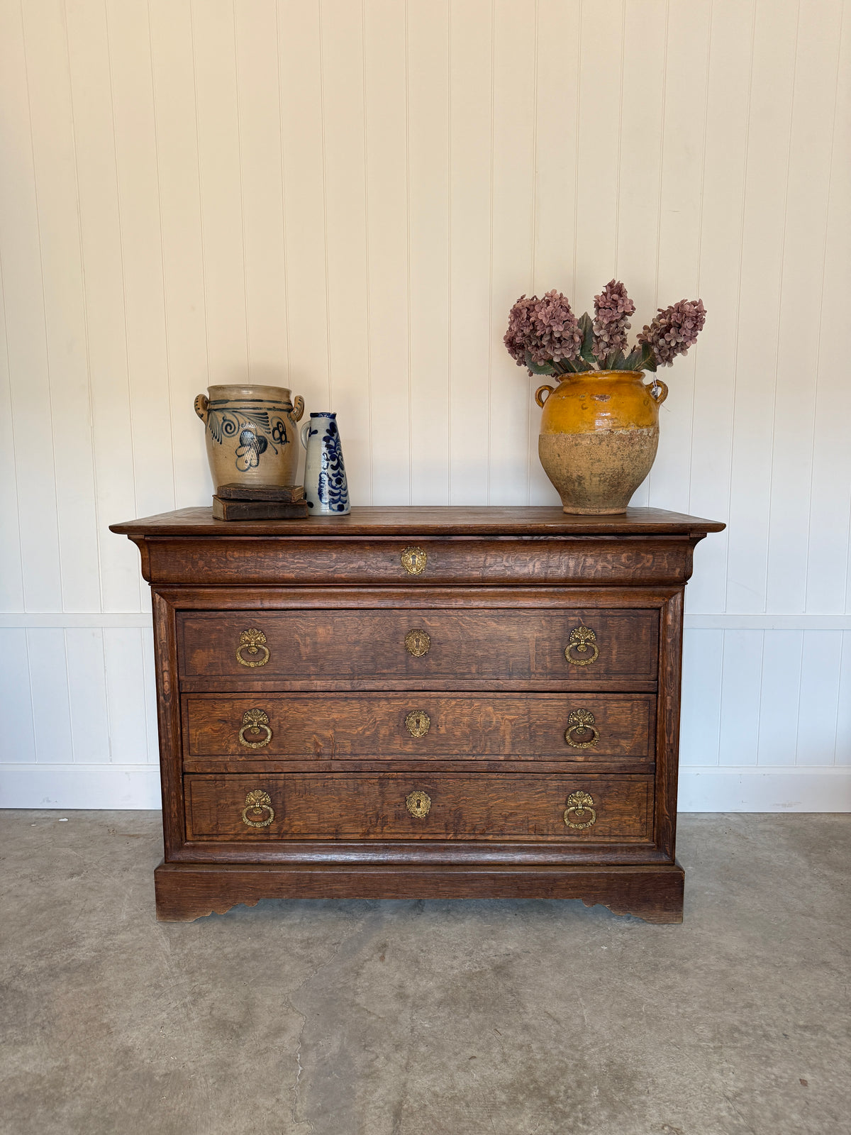 French Oak Commode c.1920