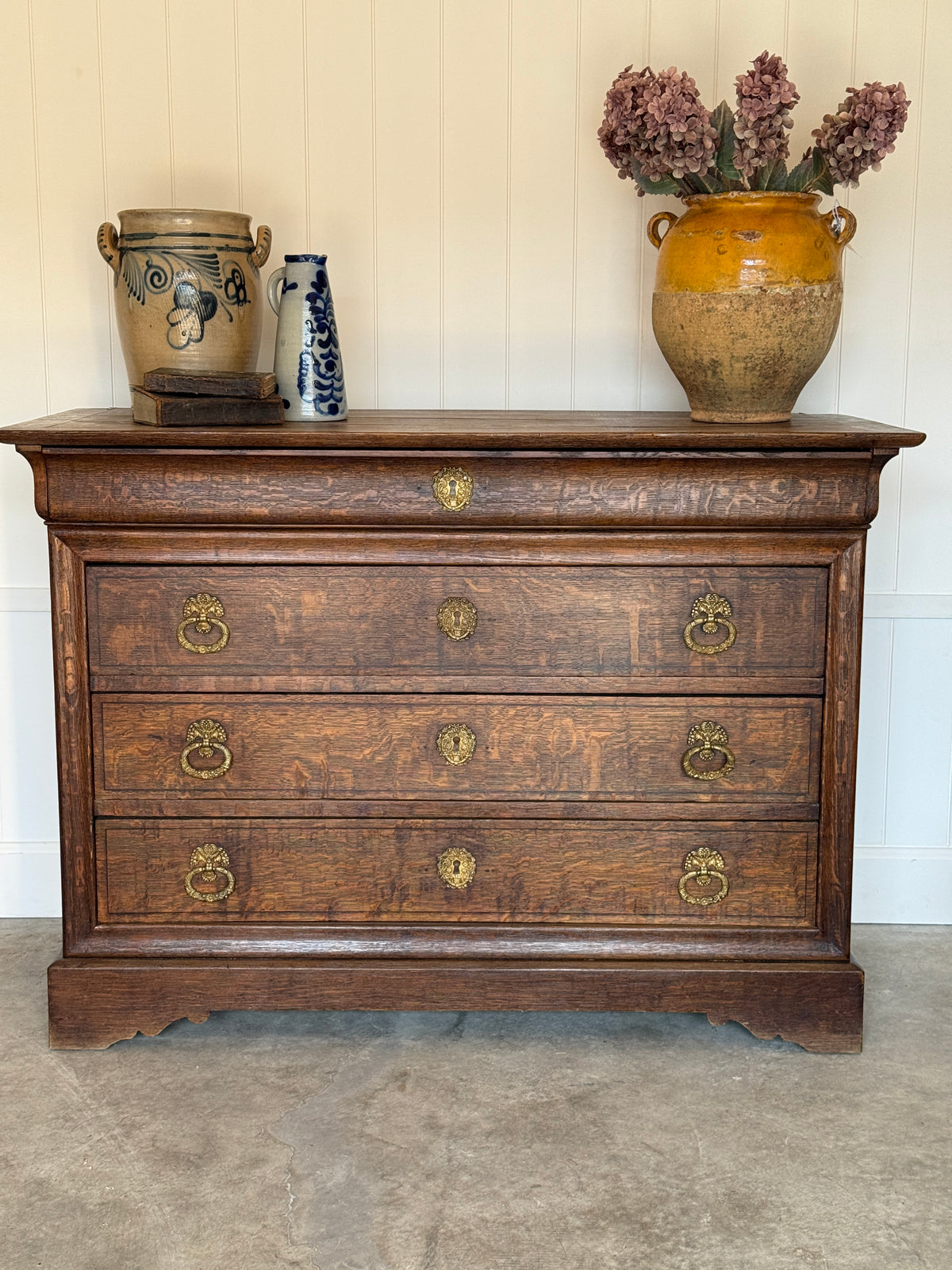 French Oak Commode c.1920