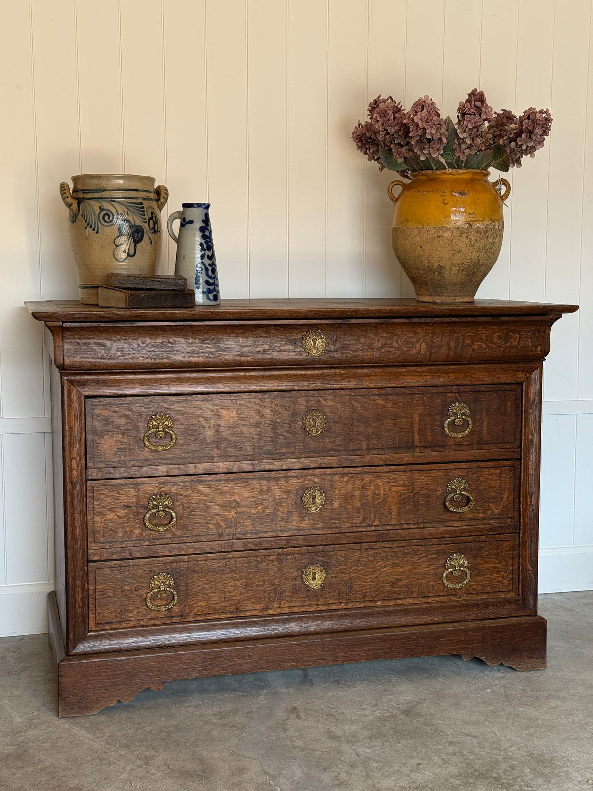 French Oak Commode c.1920