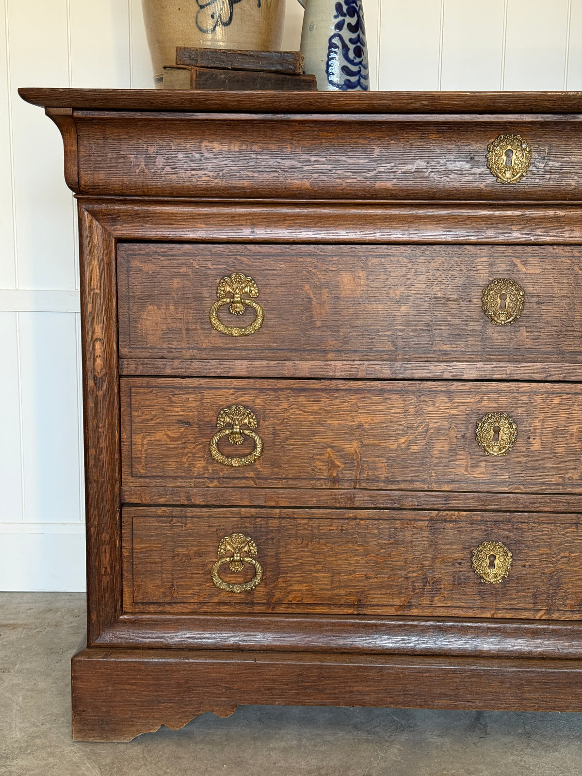 French Oak Commode c.1920