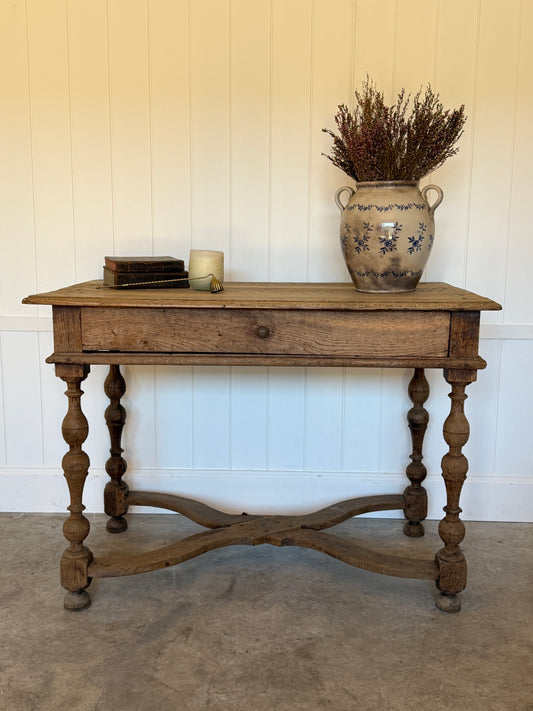French Oak Side Table c.1850