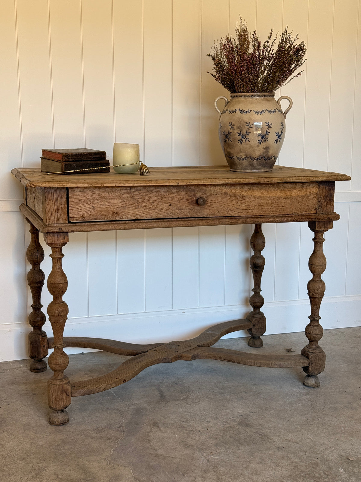 French Oak Side Table c.1850