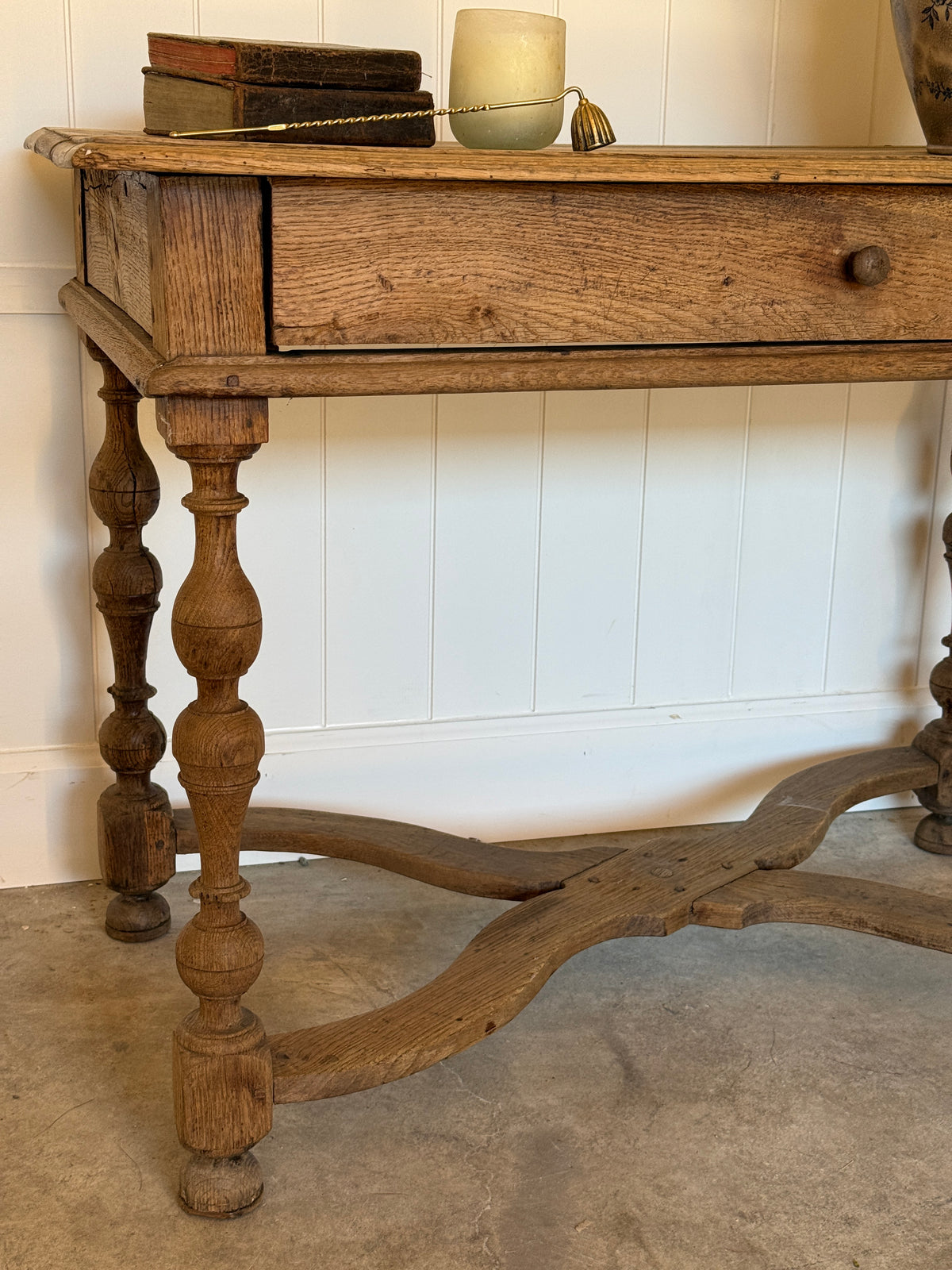French Oak Side Table c.1850