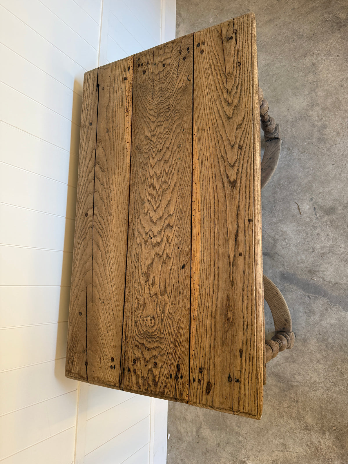 French Oak Side Table c.1850