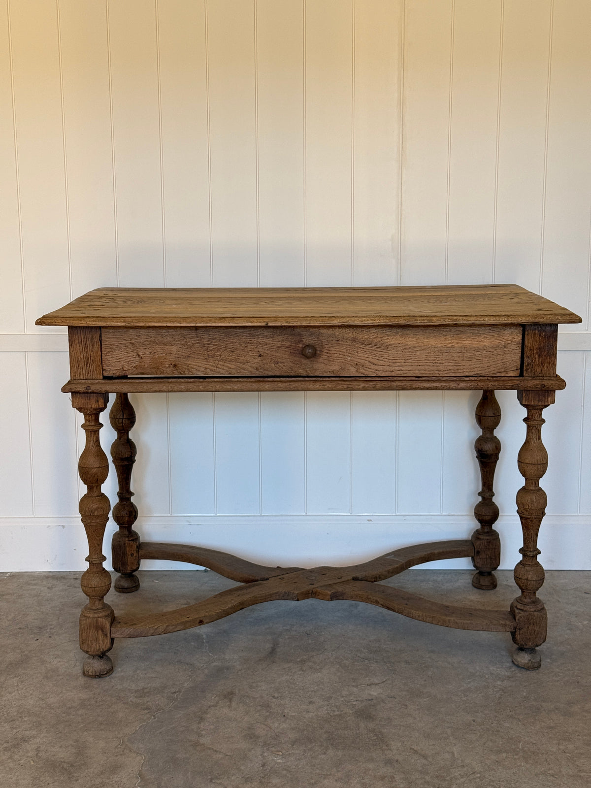 French Oak Side Table c.1850
