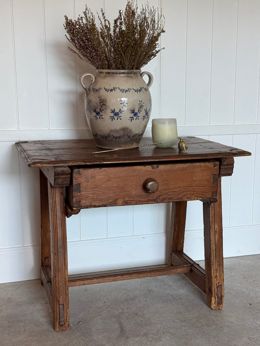 Antique Spanish Chestnut Table