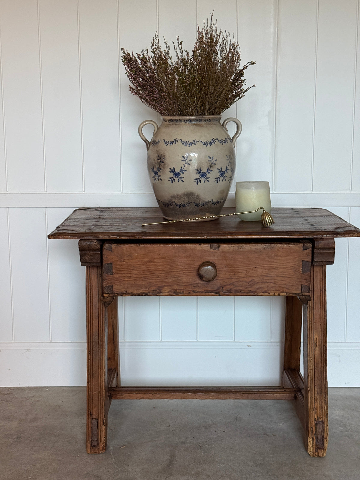 Antique Spanish Chestnut Table