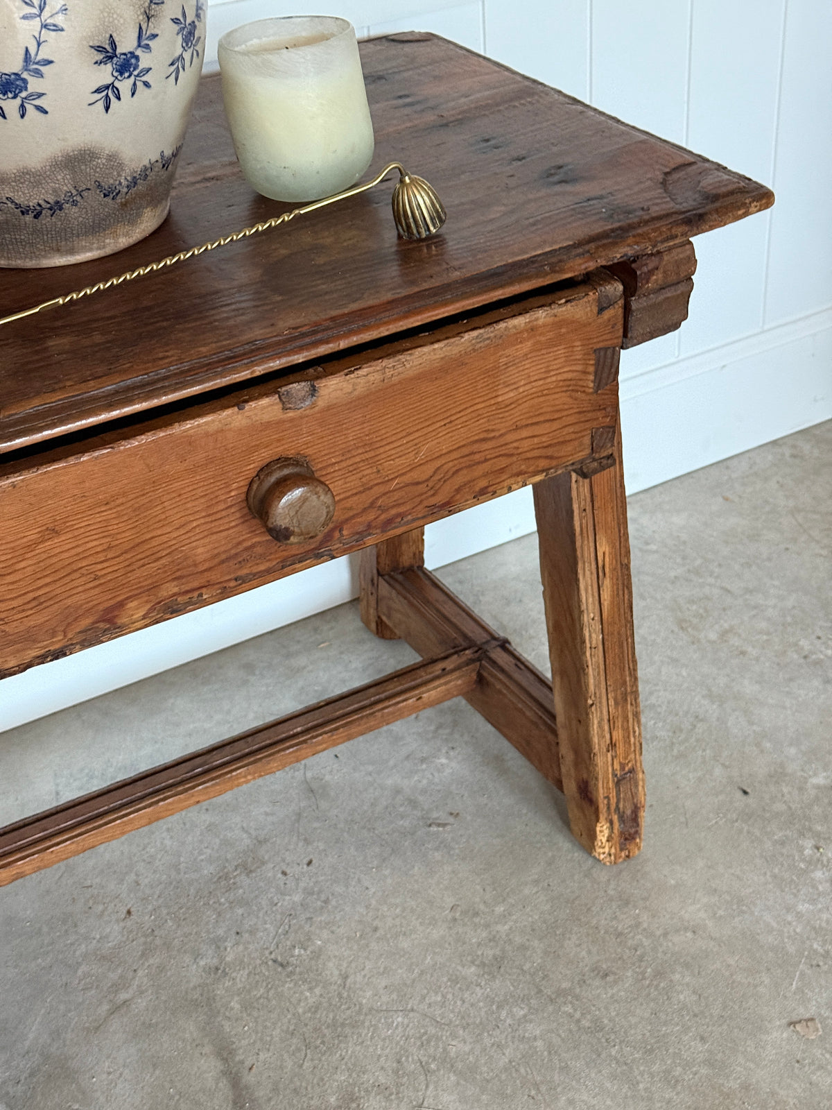 Antique Spanish Chestnut Table