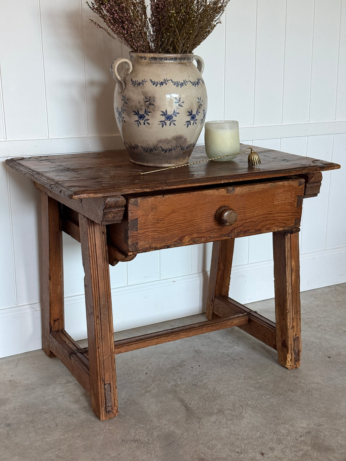 Antique Spanish Chestnut Table