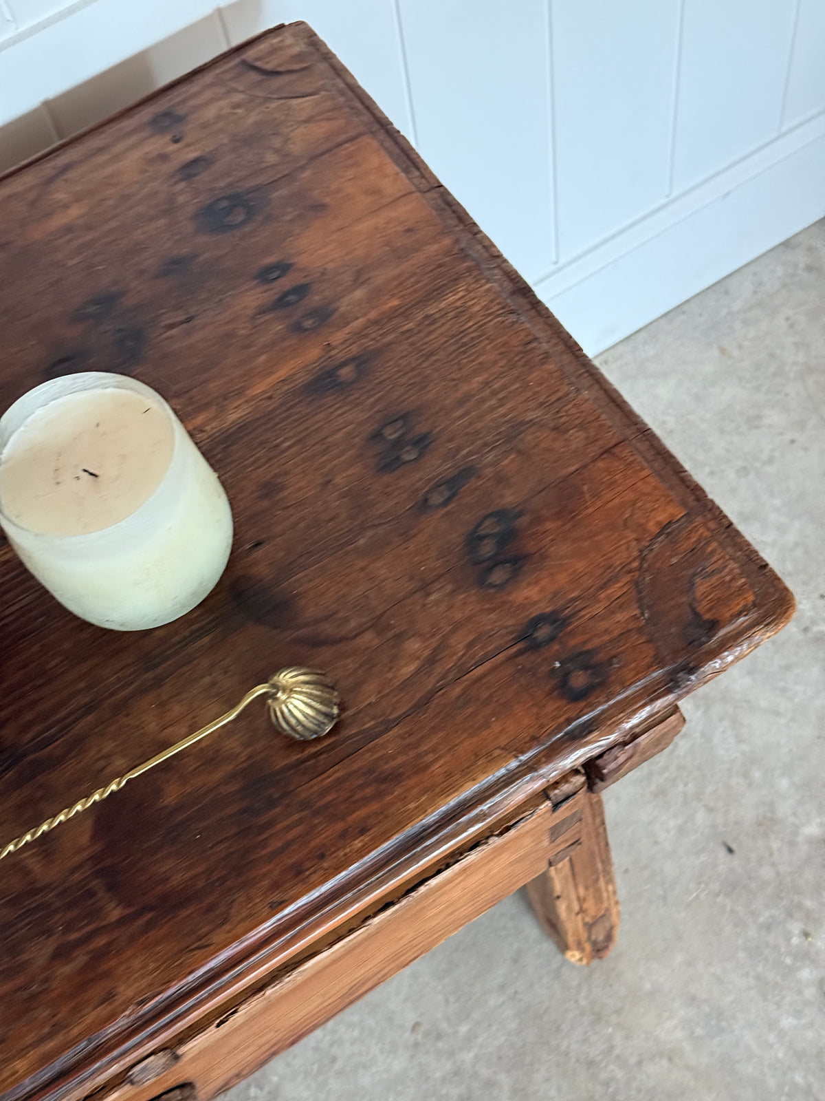 Antique Spanish Chestnut Table