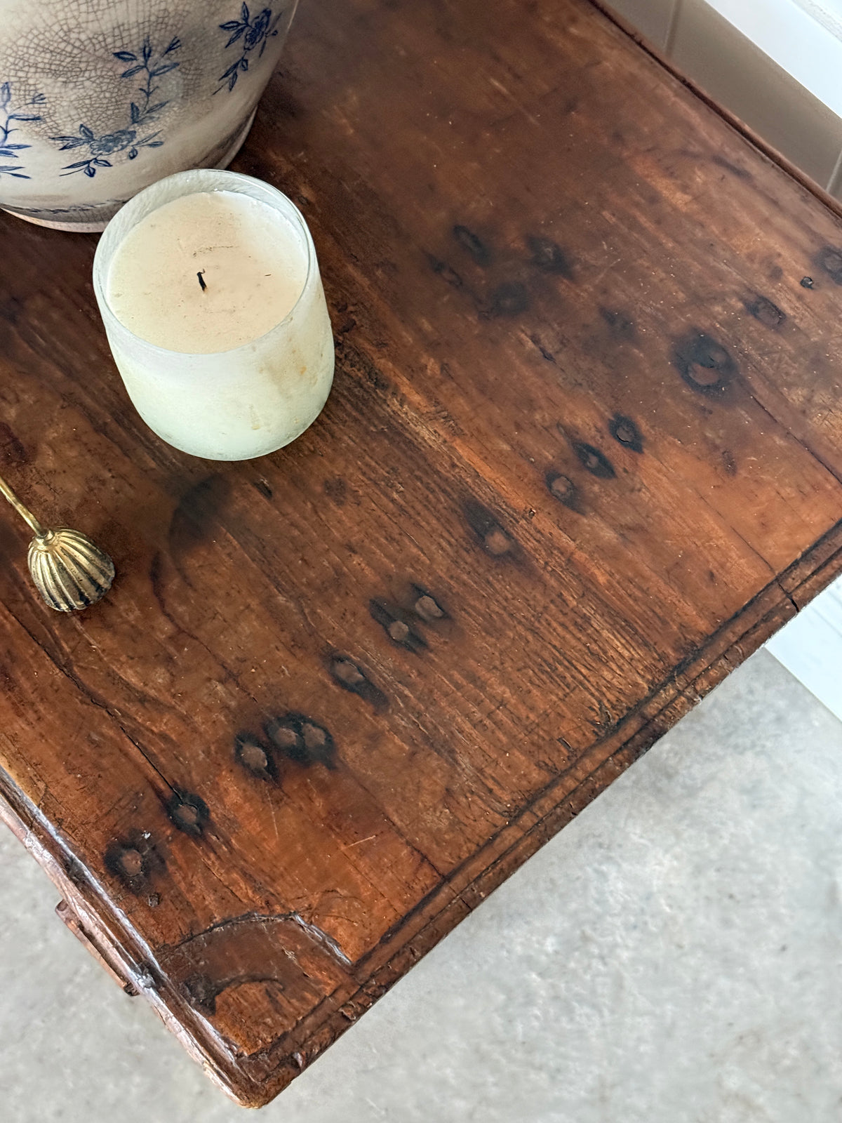 Antique Spanish Chestnut Table