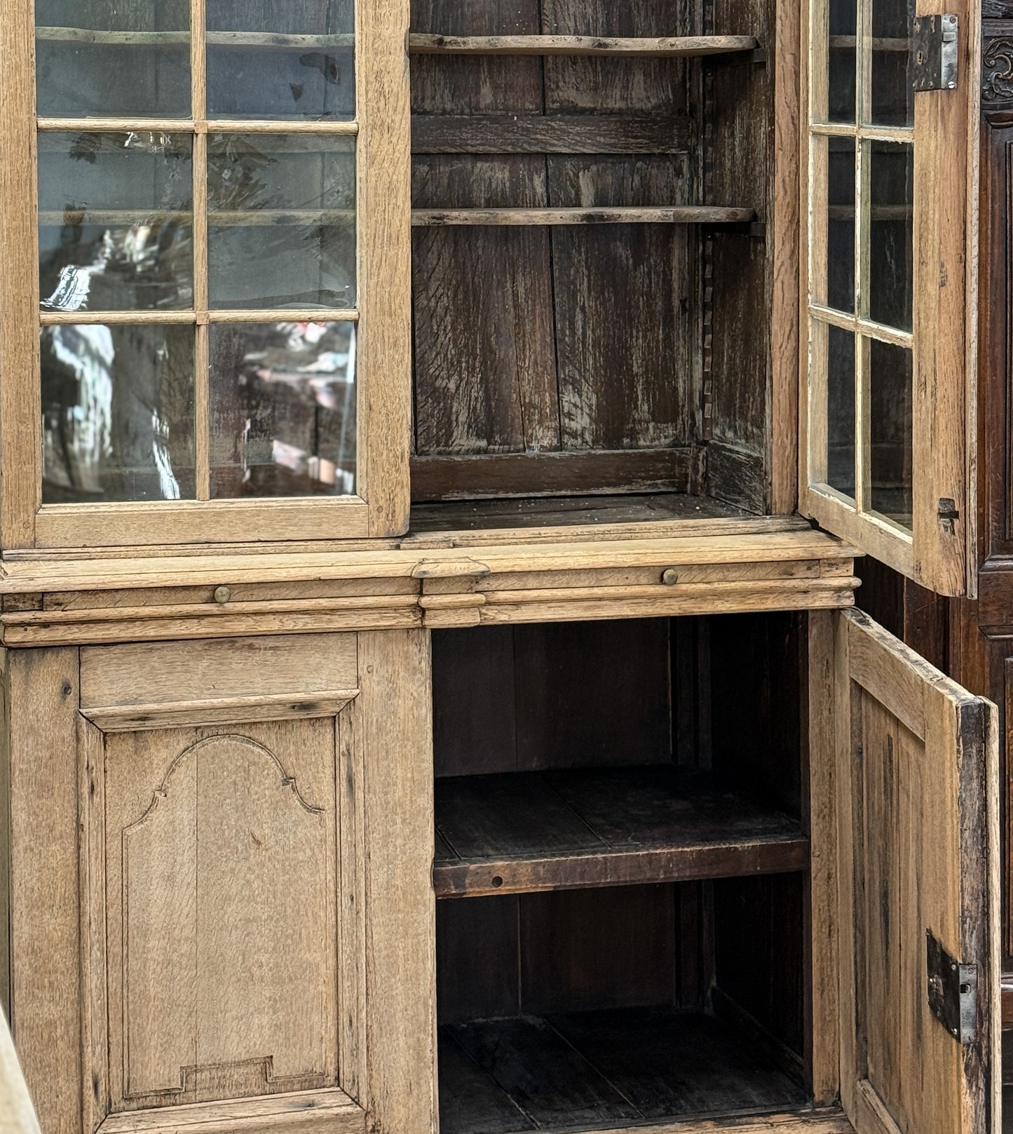 Early 19th c. Dutch Oak Cabinet