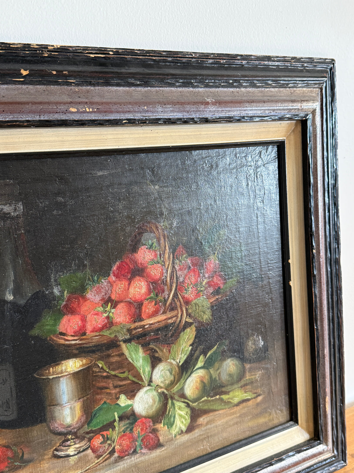 Original French Still Life Oil Painting ￼