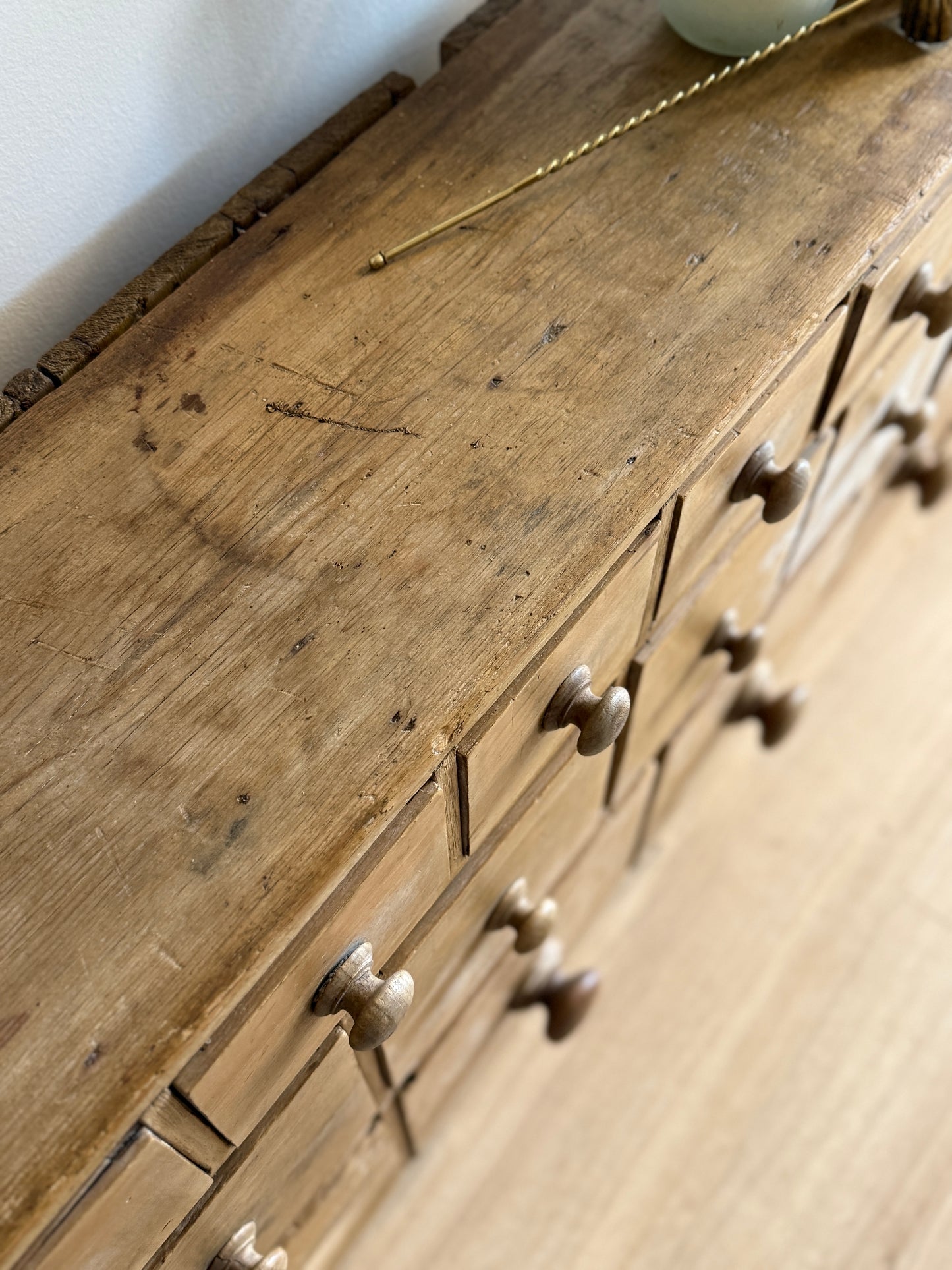 Antique English Apothecary Cabinet