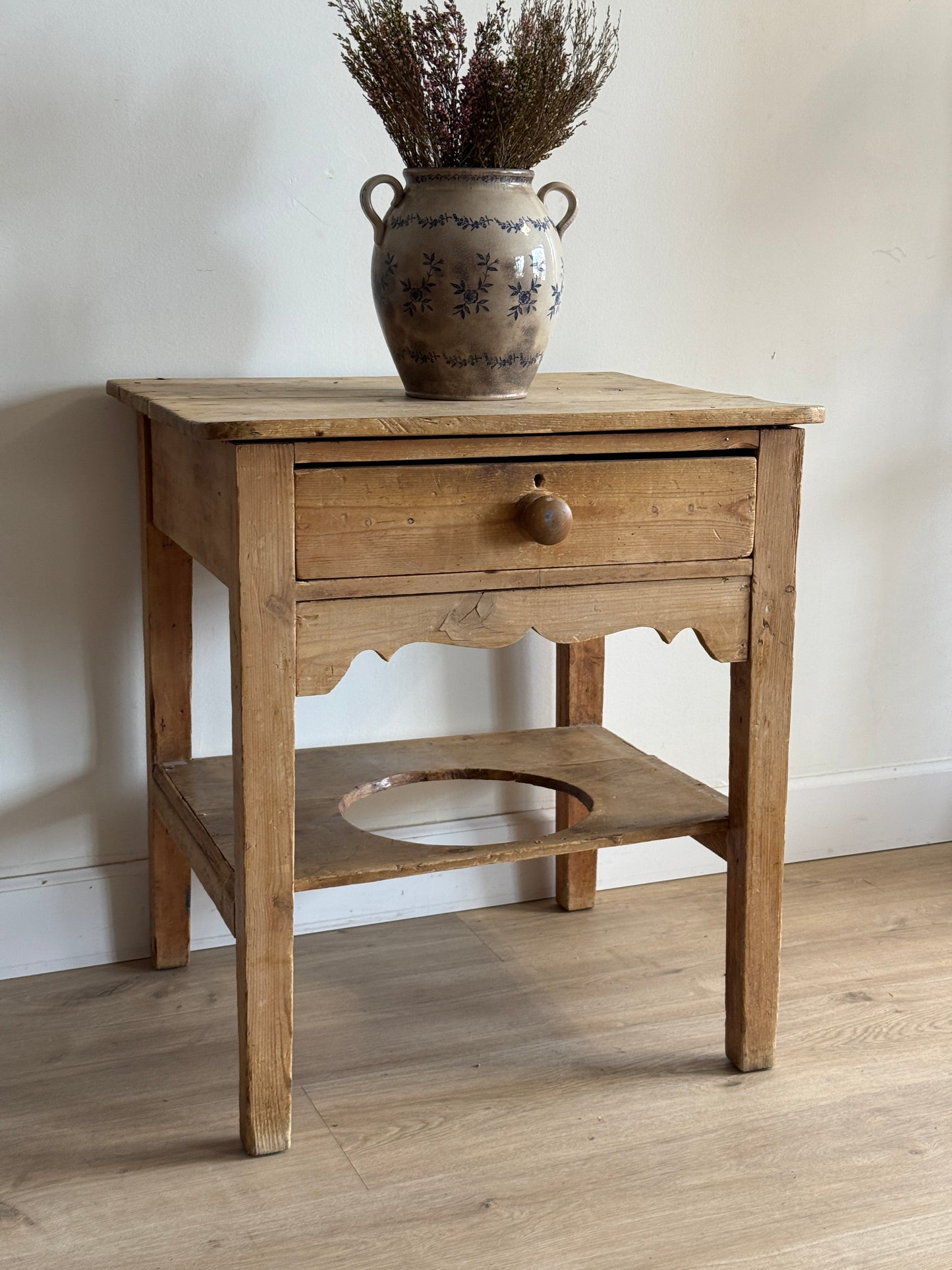 Antique English Washstand/Nightstand