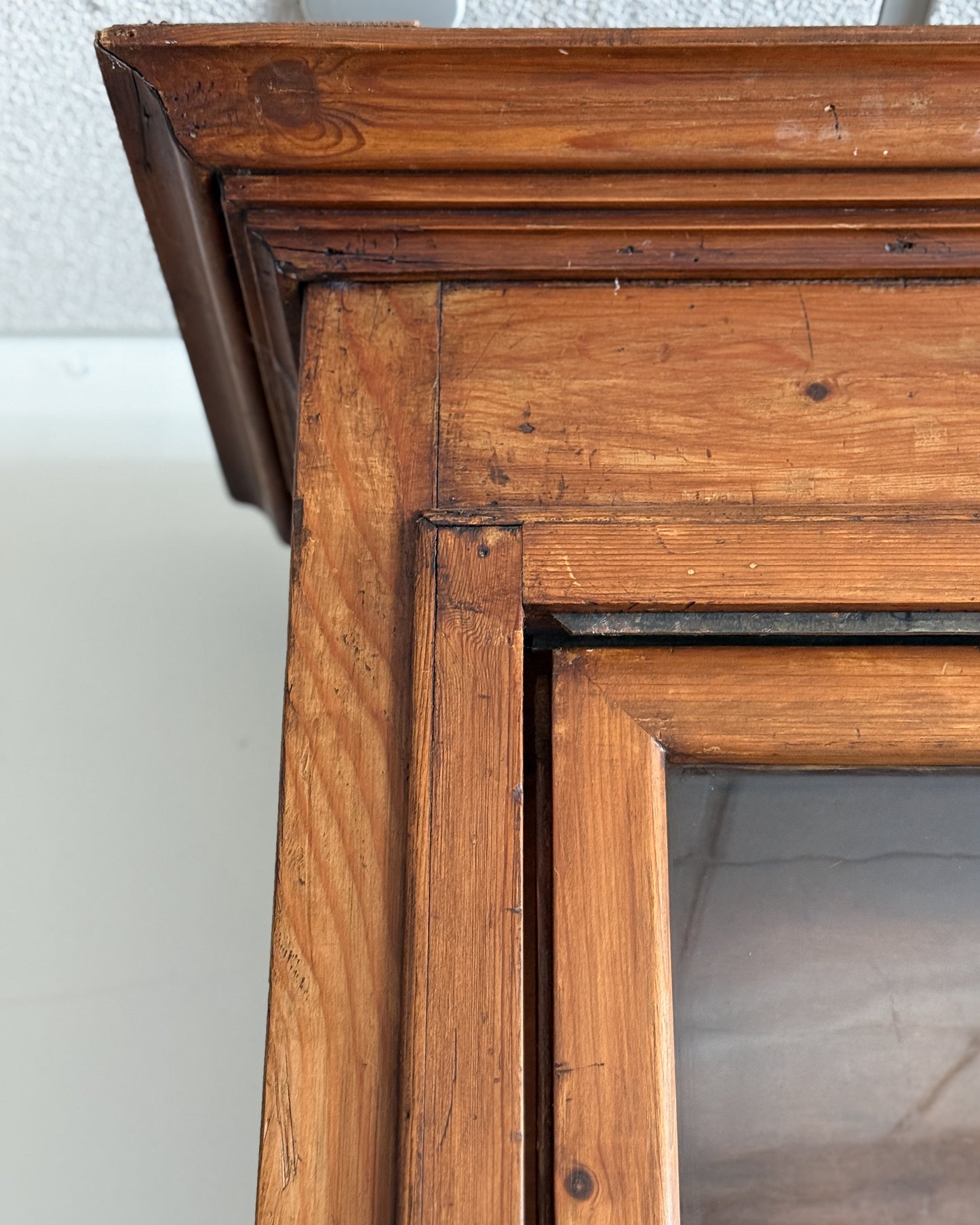 Antique French Pine Bookshelf