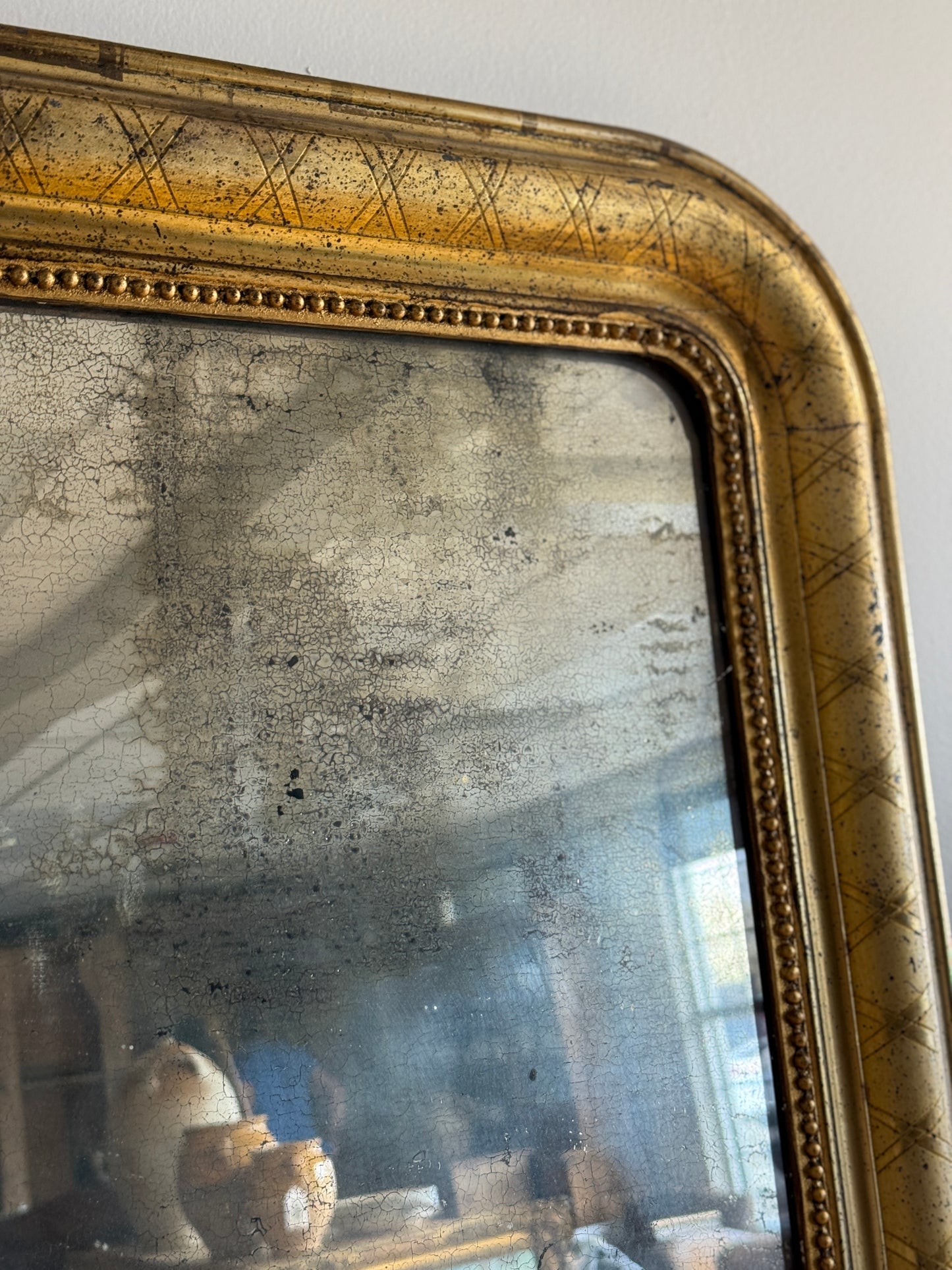 Antique French Louis Philippe Mirror