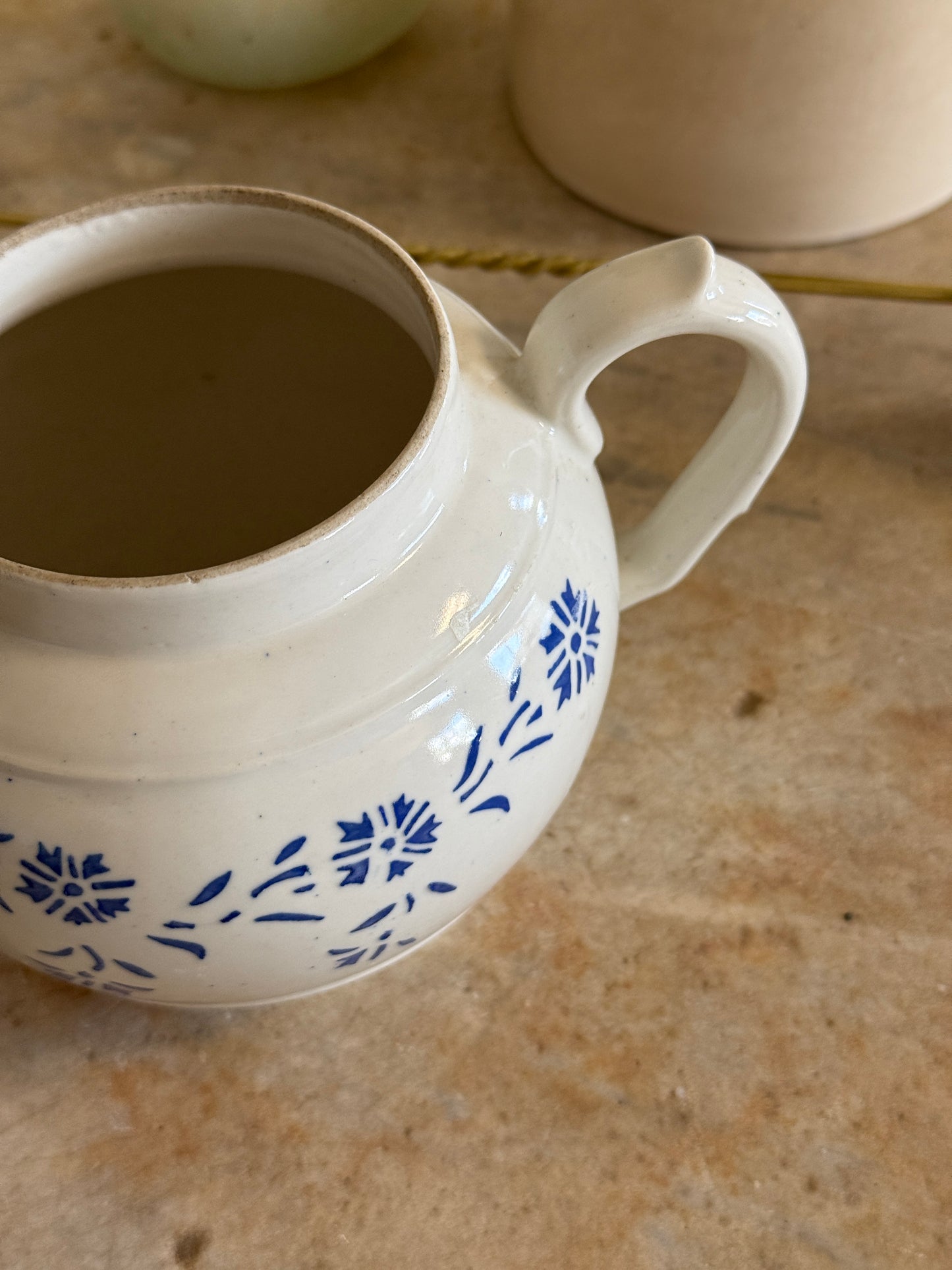 Antique French Saint Uze Teapot