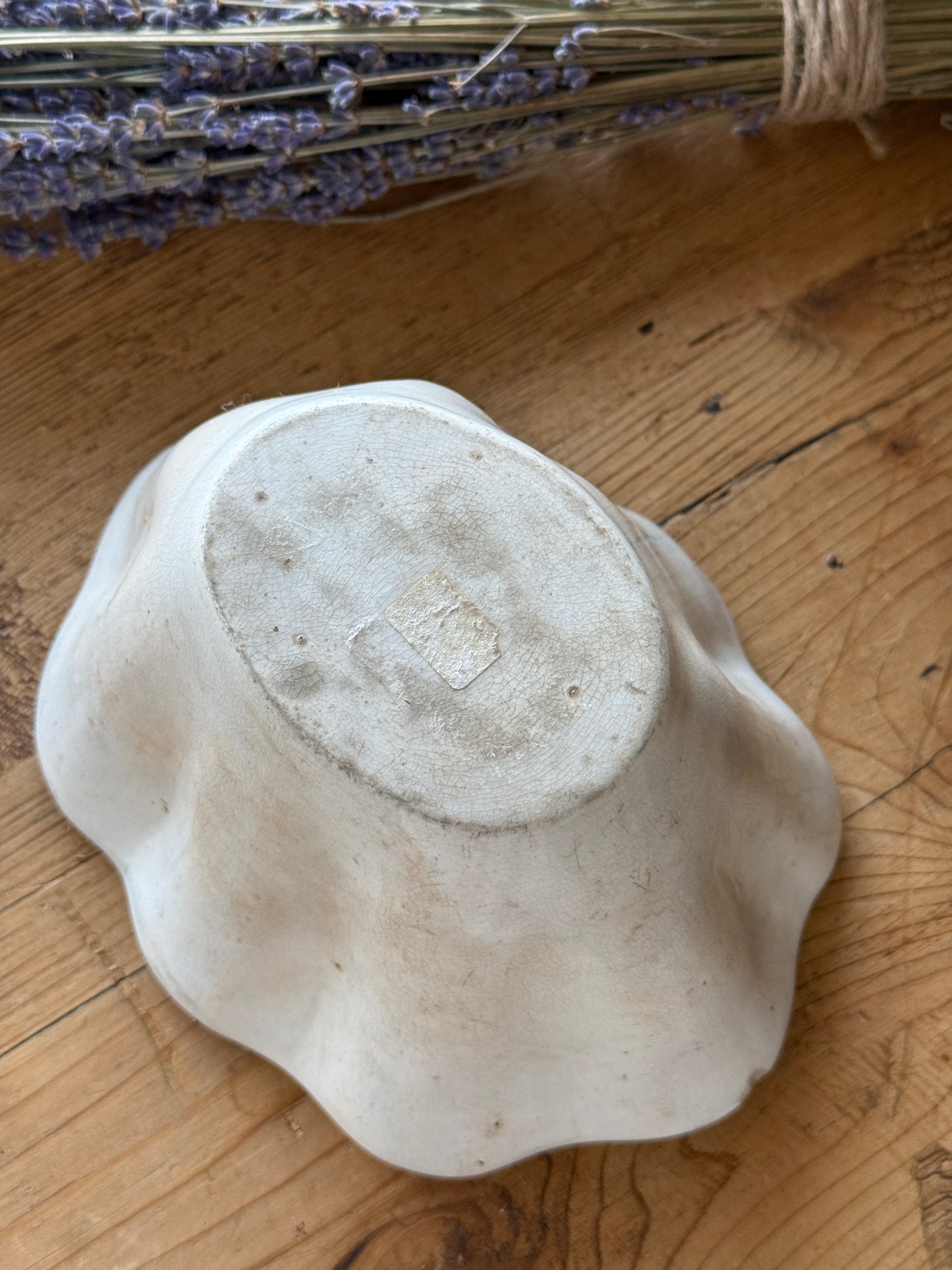 Antique English Ironstone Cake/Jelly Mold