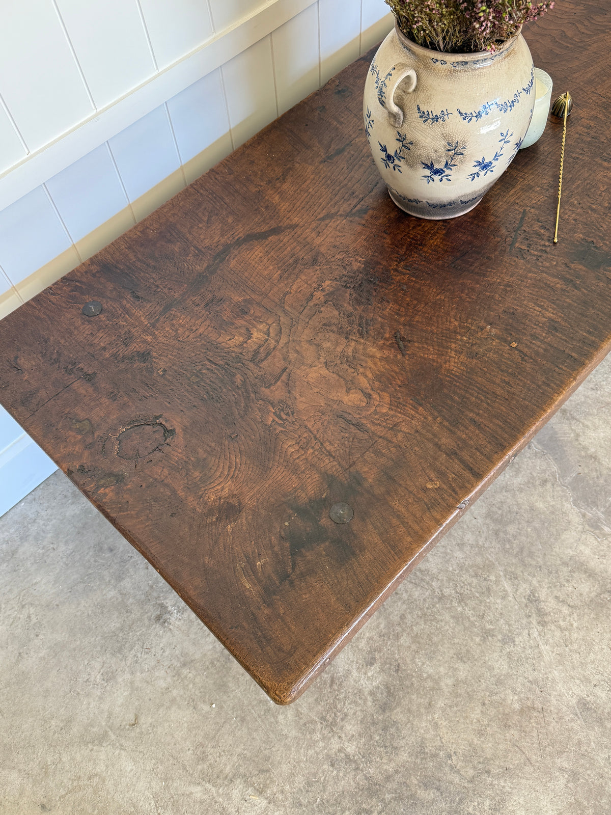 17th Century Spanish Chestnut Coffee Table