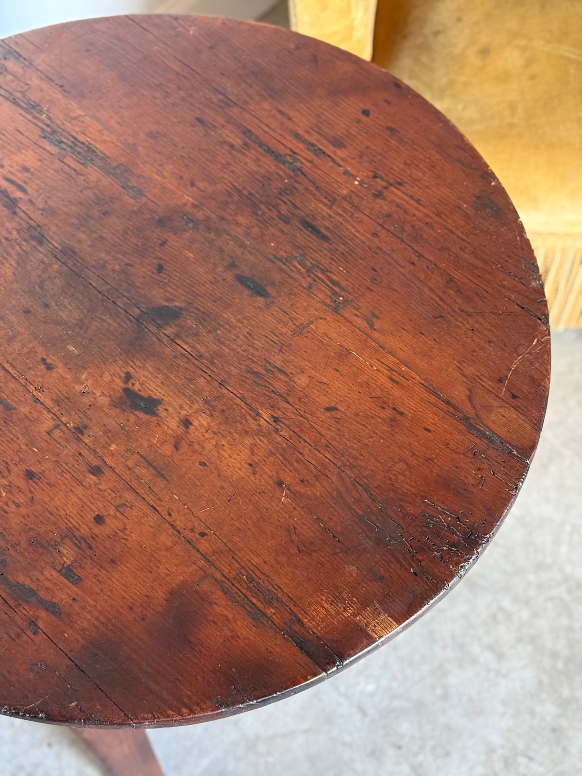 Antique English Cricket Table