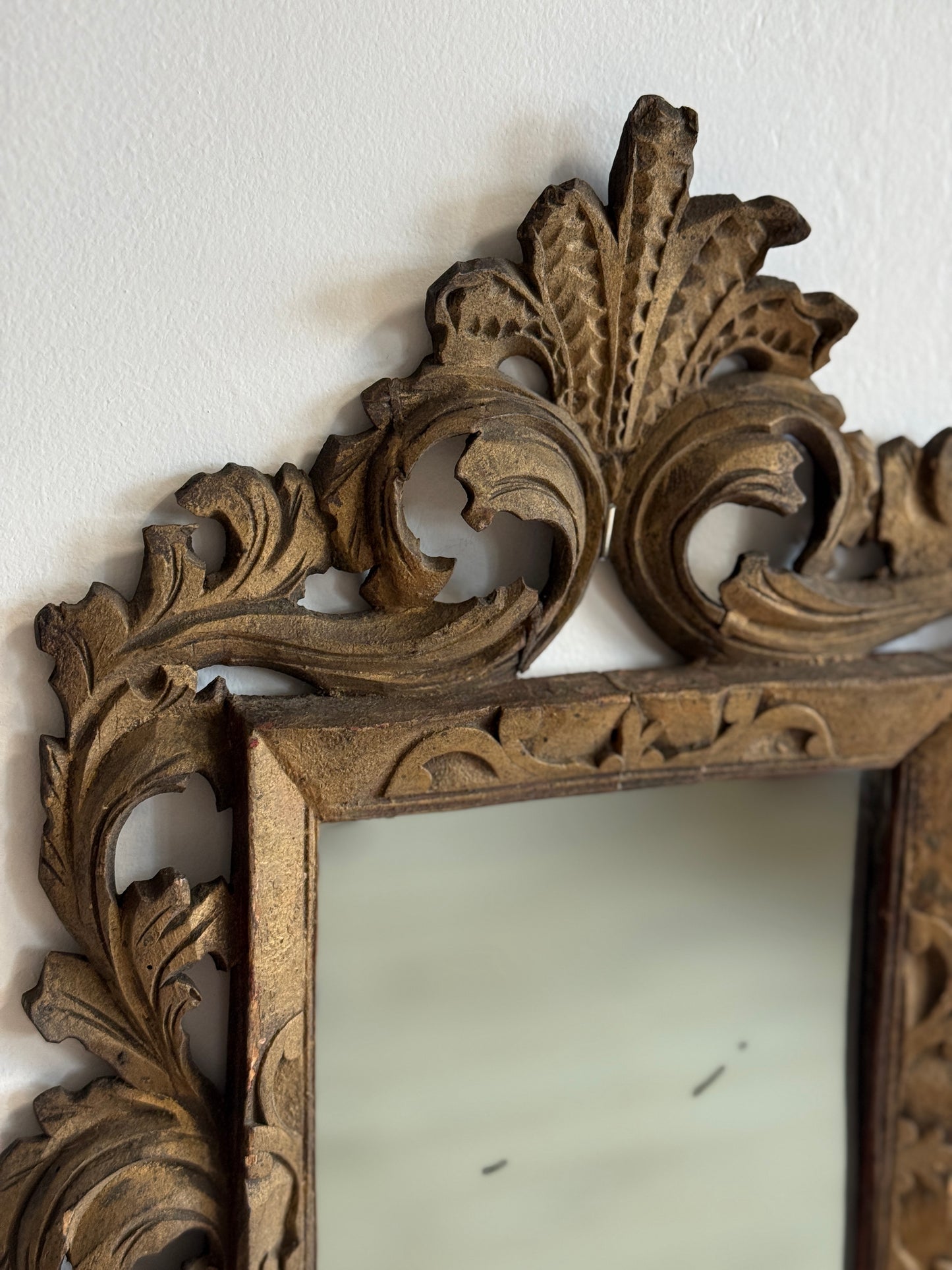 Small 18th c. English Mirror