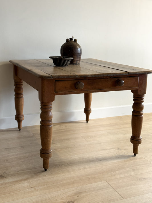 Antique English Pine Table
