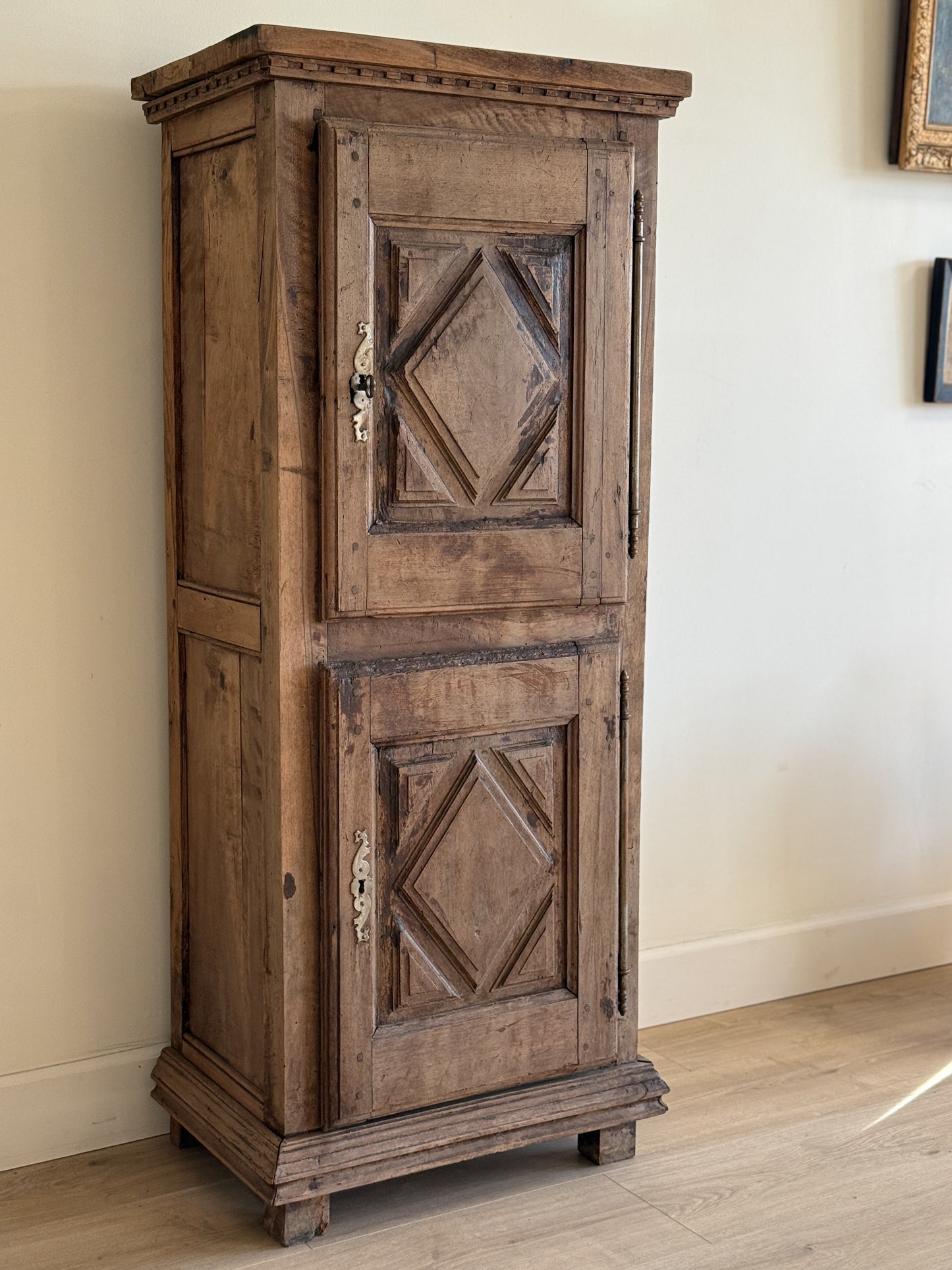 Antique French Oak Cupboard