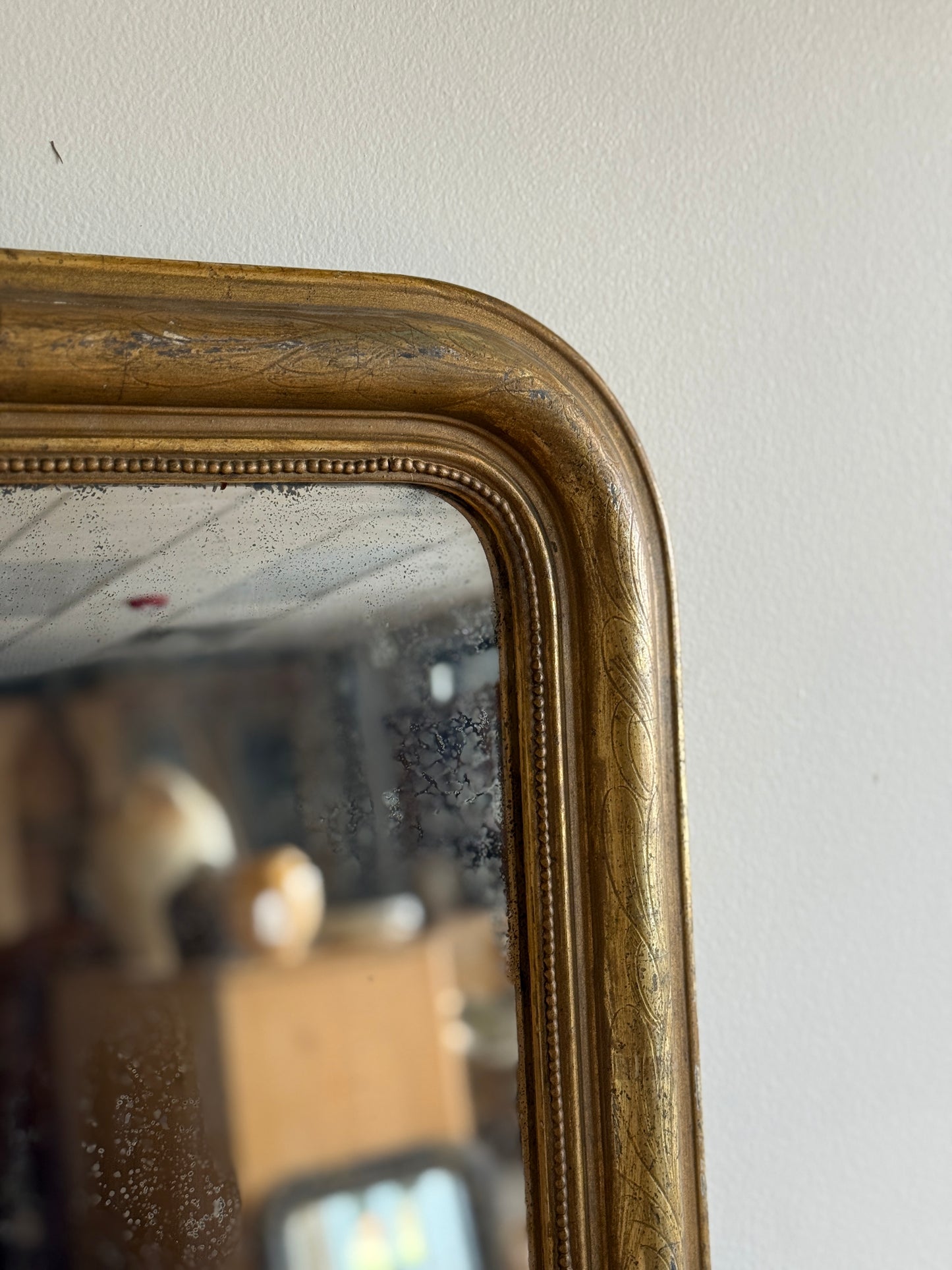 Antique French Louis Philippe Mirror