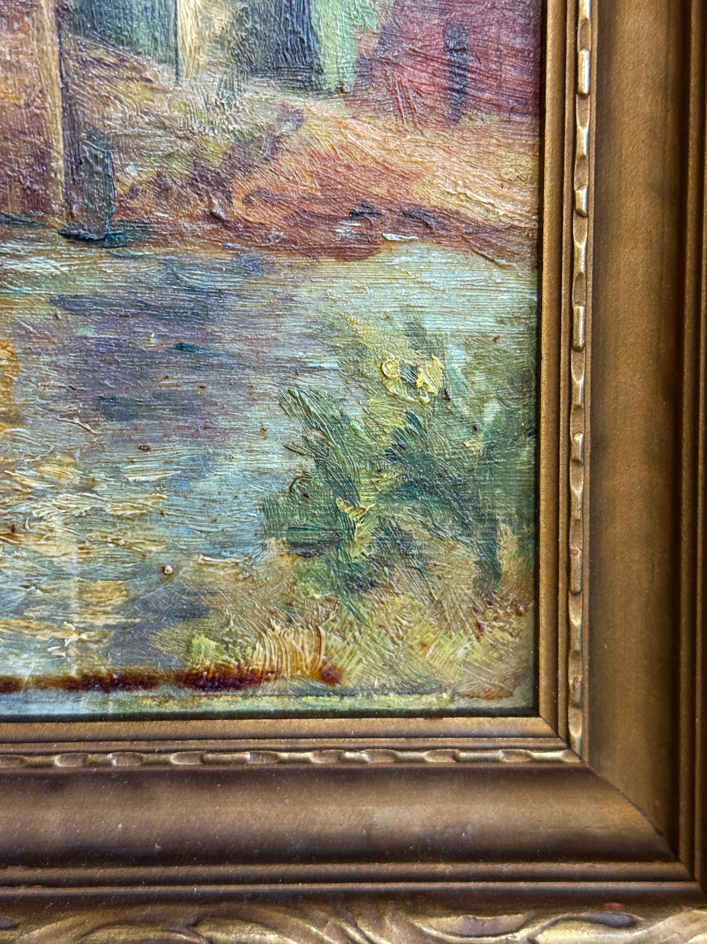 Original Antique Oil Painting