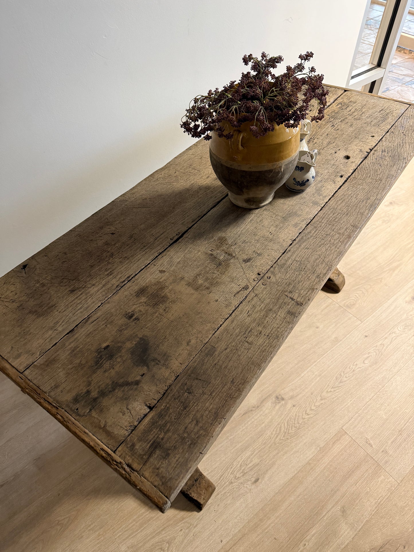 17th c. French Oak Dining Table
