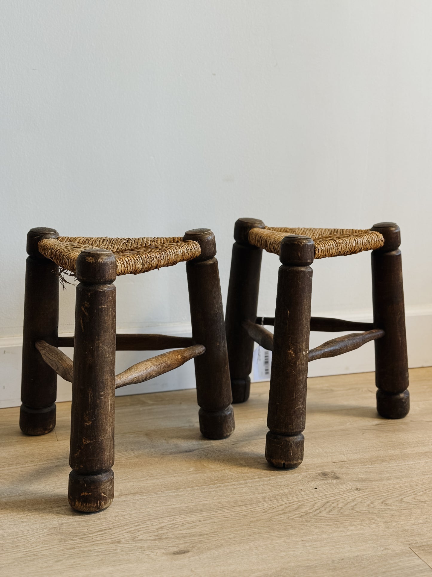 Pair of Two Charles Didouyt Stools