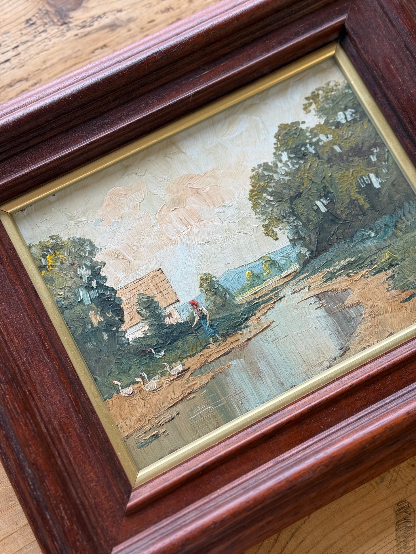 Vintage Original Slovak Oil, Litvaj