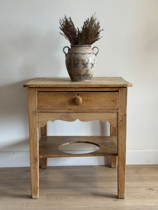 Antique English Washstand/Nightstand