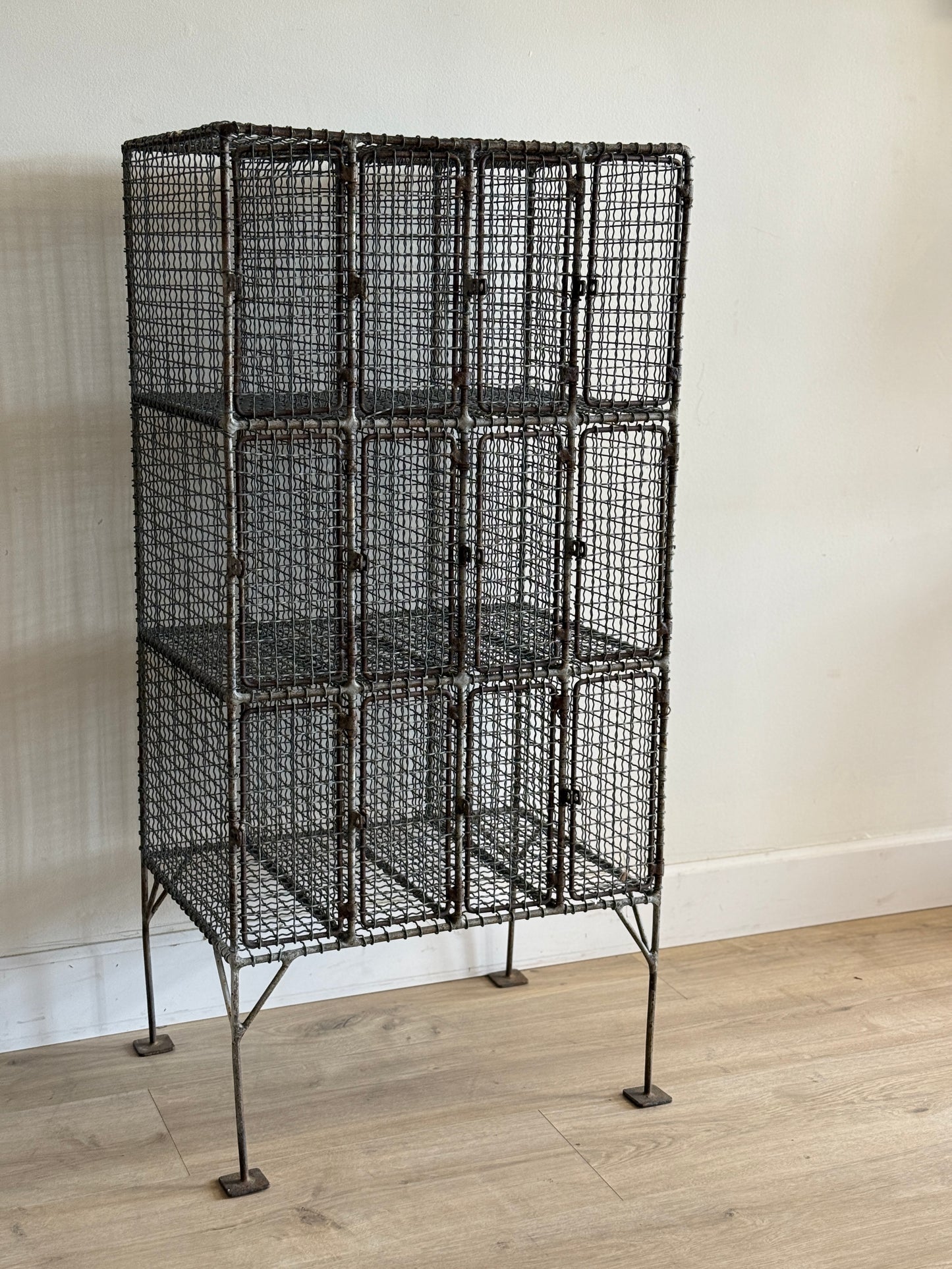 Vintage English Wire Locker