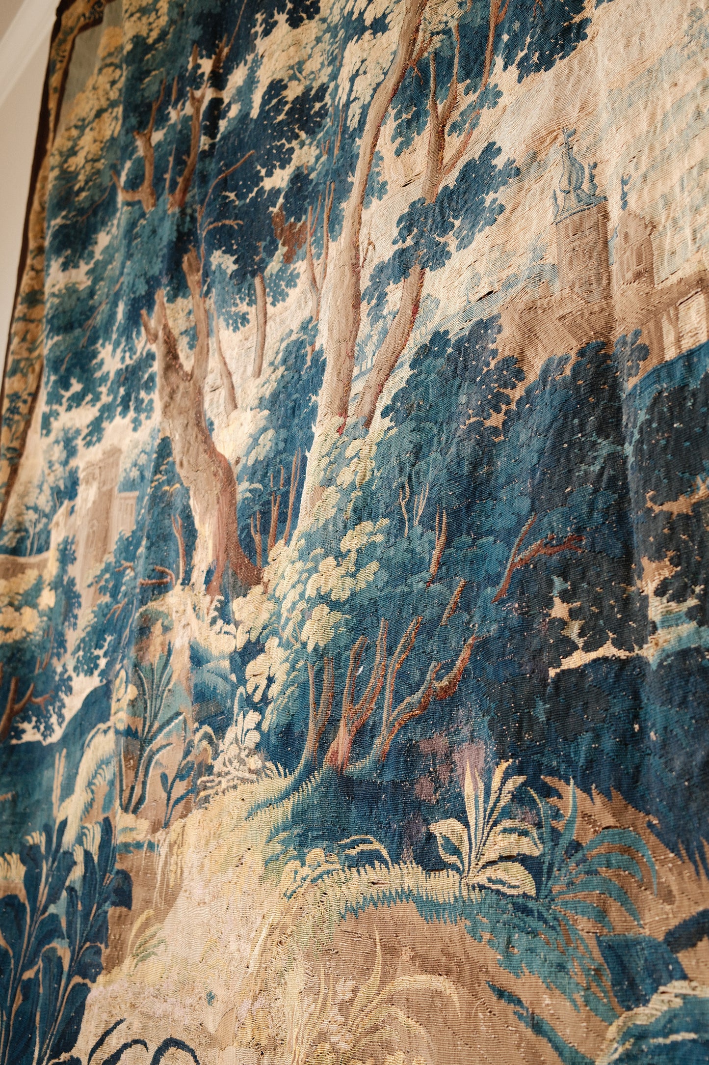 Rare Massive 17th c. Verdue Tapestry