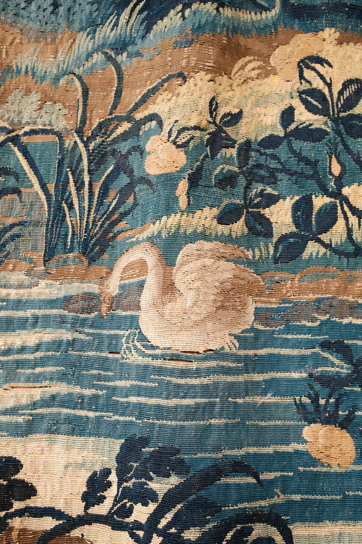 Rare Massive 17th c. Verdue Tapestry