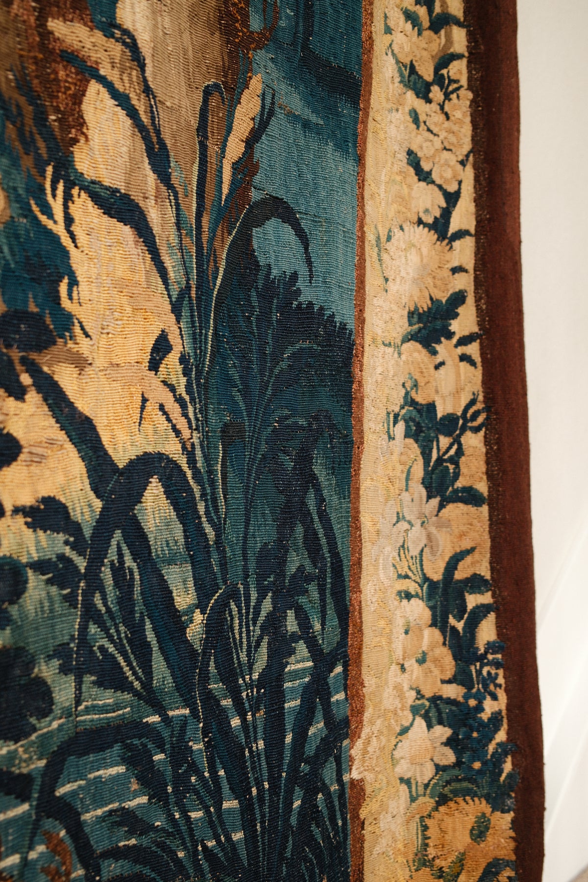 Rare Massive 17th c. Verdue Tapestry