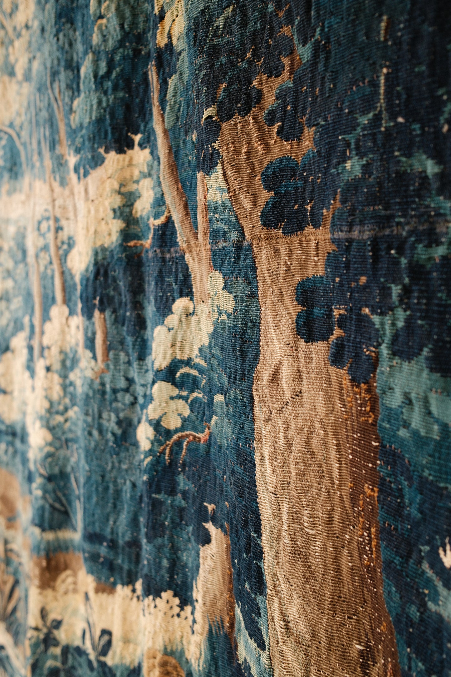 Rare Massive 17th c. Verdue Tapestry