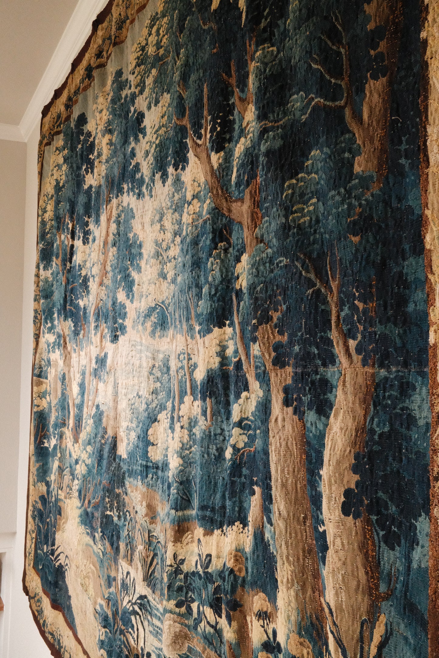 Rare Massive 17th c. Verdue Tapestry