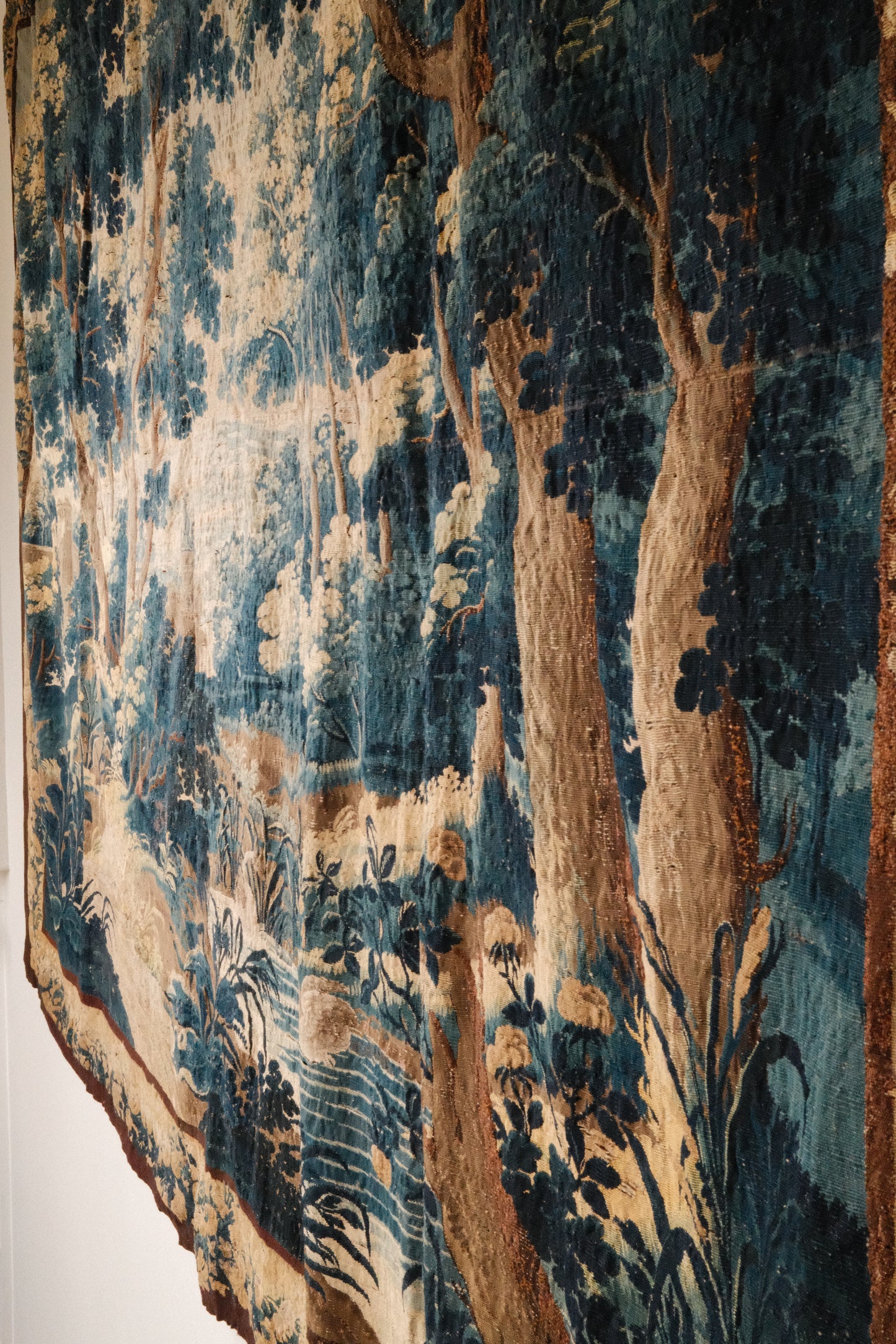 Rare Massive 17th c. Verdue Tapestry
