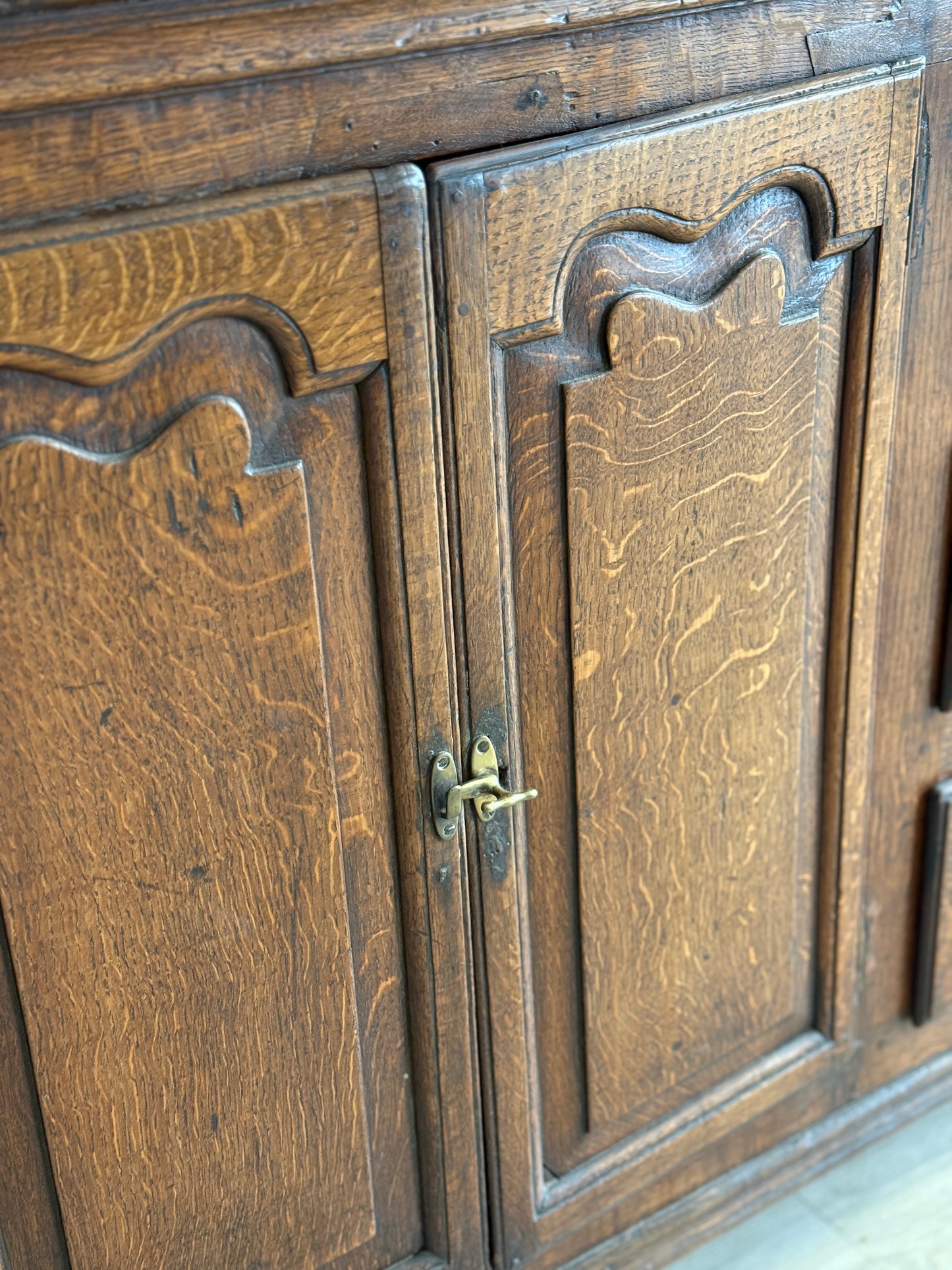 Antique English Oak Sideboard