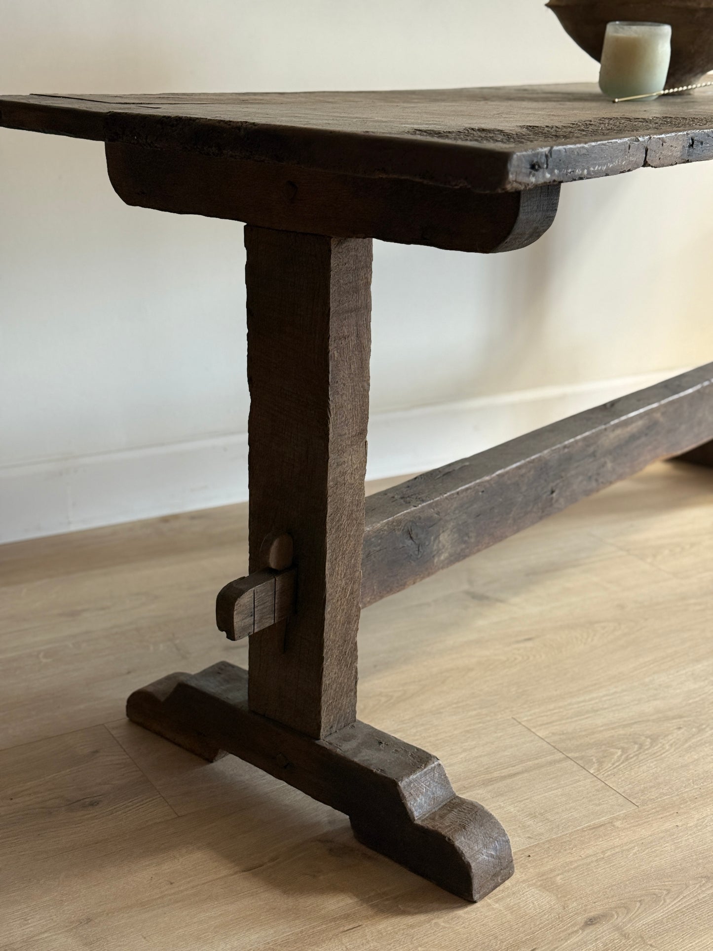 18th c. Spanish Chestnut Dining Table