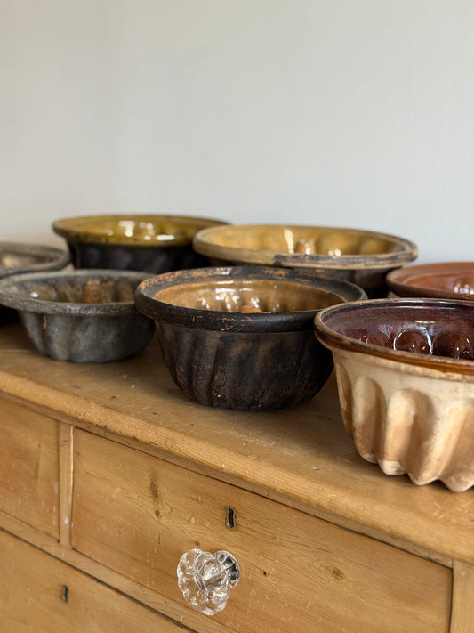 Antique Alsatian Kougloff Cake Molds